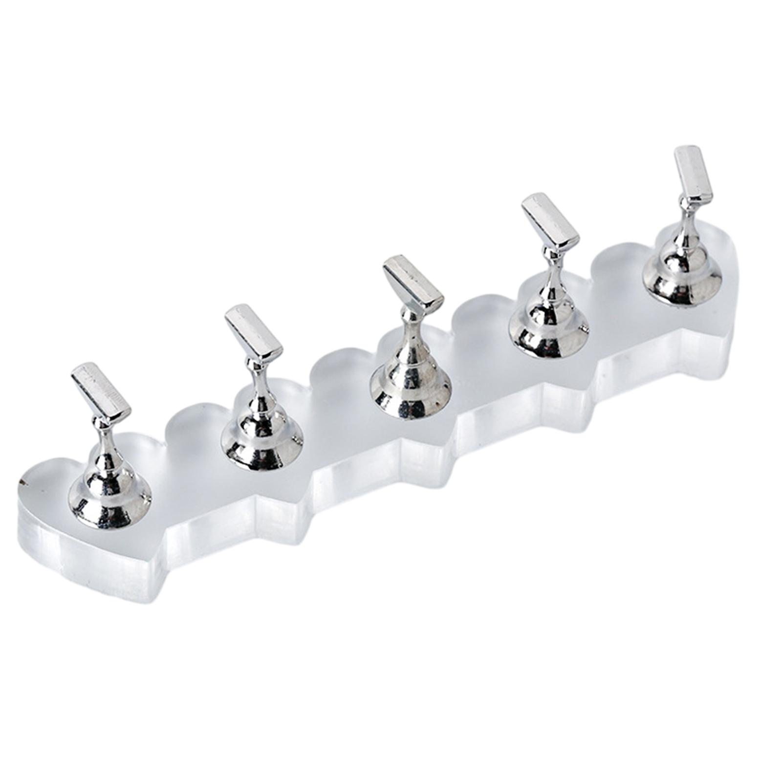 

Портативный магнитный держатель для акриловых типсов, обучающий стенд для отработки навыков и демонстрации дизайна ногтей TS09