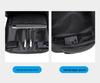 Men's Large Capacity Expandable Leather Backpack: Water-Repellent, Multi-Functional Laptop Bag