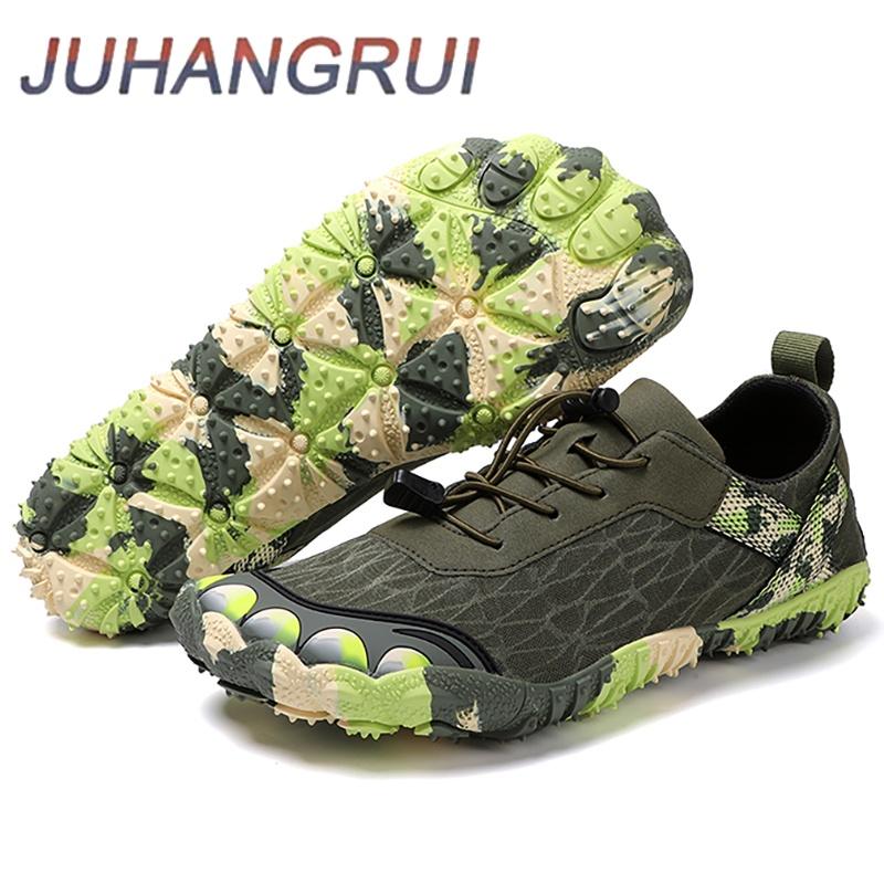 Damen Herren Aqua Schuhe Stromaufwärts Watschuhe Wassersport Sneaker Unisex Fünf Finger Schwimmen Surfen Schuhwerk Yoga Fitness Schuh