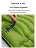 Outdoor TPU Self-Inflating Camping Mat with Built-In Foot Pump, Pillow, and Moisture Protection