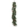 Christmas Hanging Garland with Red Berries and Cones for Holiday Decor