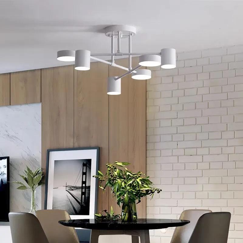 Modern LED Chandelier Luxury 6 Heads Hanging Light For Ceiling Dining Living Rooms Bedroom Ceiling Lamp Hall Home Decor Fixtures