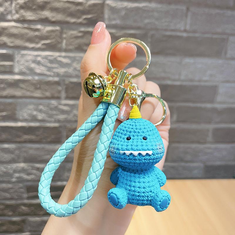 Cartoon Resin Creative Animal Keychain Cute And Trendy Accessory Bag