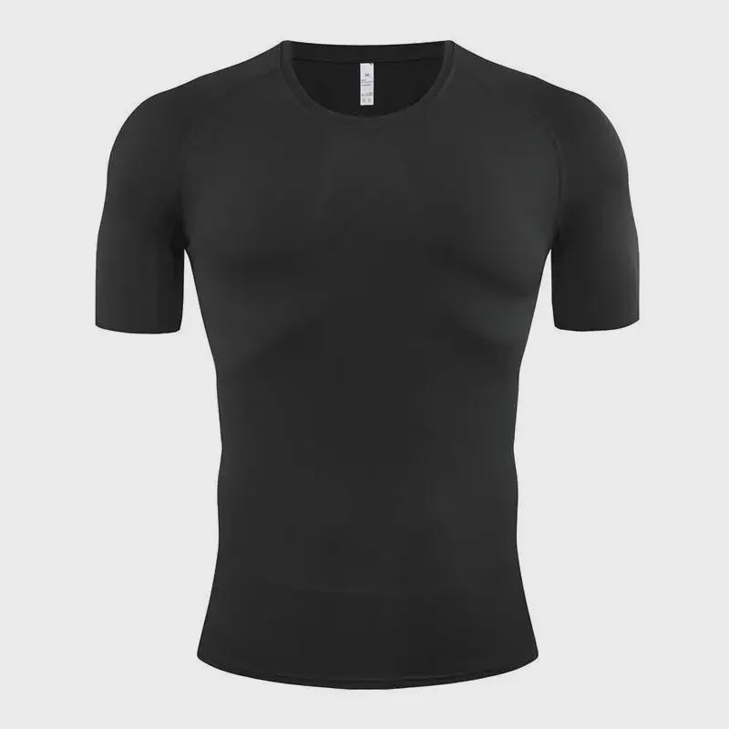 Men's Quick-Dry Short Sleeve Running T-Shirt - Breathable Summer Fitness Top