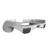 YOIQI Grip Handle Joypad Protective Case with L2 R2 Trigger Button Grip Holder for PS Vita PSV and PS 2000, 2000, (White)