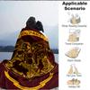 1pc Harry Potter Flannel Throw Blanket - HD Printed Lightweight Soft Warm All-Season Blanket for Sofa, Bed, Travel, Camping 051