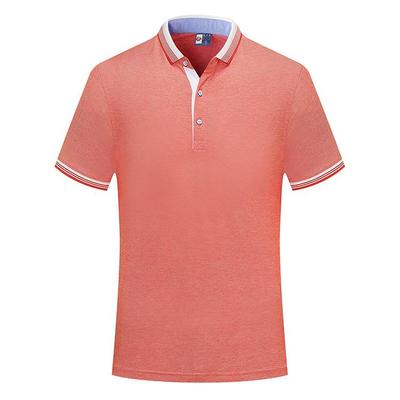 HBT 606  200G Oude Two Tone Cotton Lapel POLO Shirt