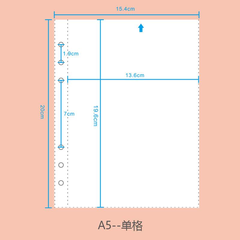 A5 A6 Daisy Binder Photo Card Collection Book Postcard Organizer Diary Notebook School Stationery