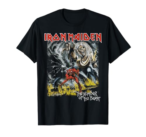 Iron Maiden Eddie Number of the Beast T-shirt