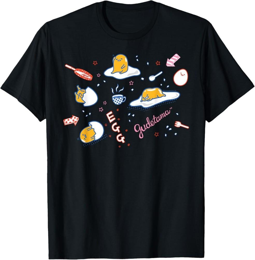 

Gudetama Doodle T-Shirt L