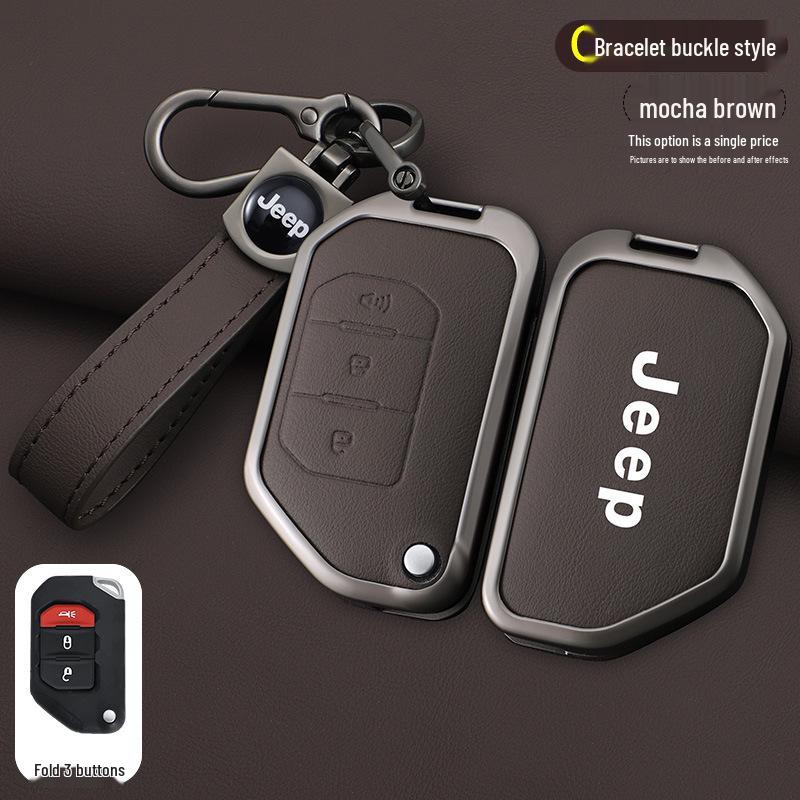 

Чохол для ключа Jeep Wrangler для Sahara, Rubicon, JK, JL Позашляхові модифікації OPP Bag