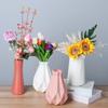 Plastic Imitation Ceramic Nordic Style Flower Vase Flower Arrangement Flower Pot Home Decoration