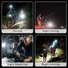 Mini Flashlight Powerful Tactical Flashlight USB Rechargeable Multifunctional Outdoor Waterproof Camping Fishing Hunting Light