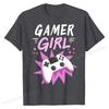 Gamer Girl Gaming Streaming Video Games Gift T-Shirt Special  Tshirts Cotton Tops Shirt cosie