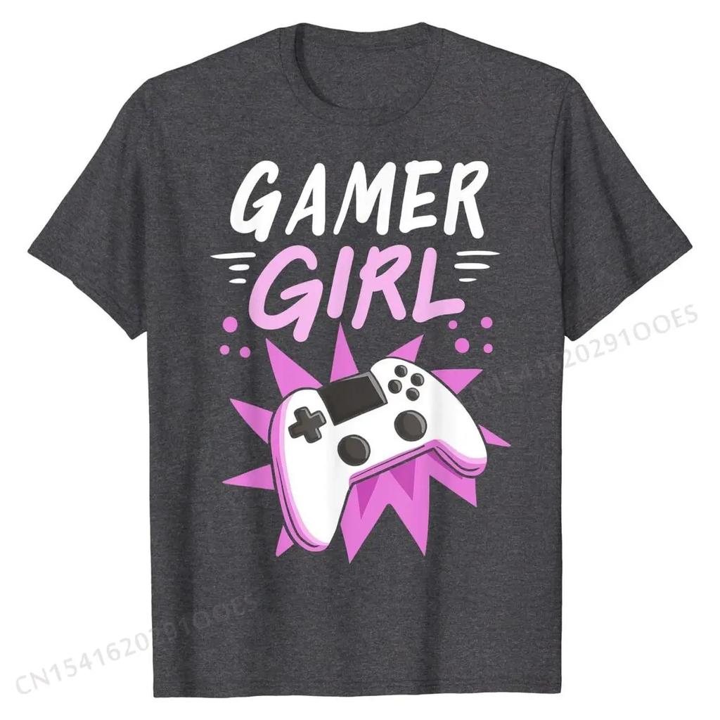 Gamer Girl Gaming Streaming Video Games Gift T-Shirt Special Tshirts Cotton Tops Shirt cosie