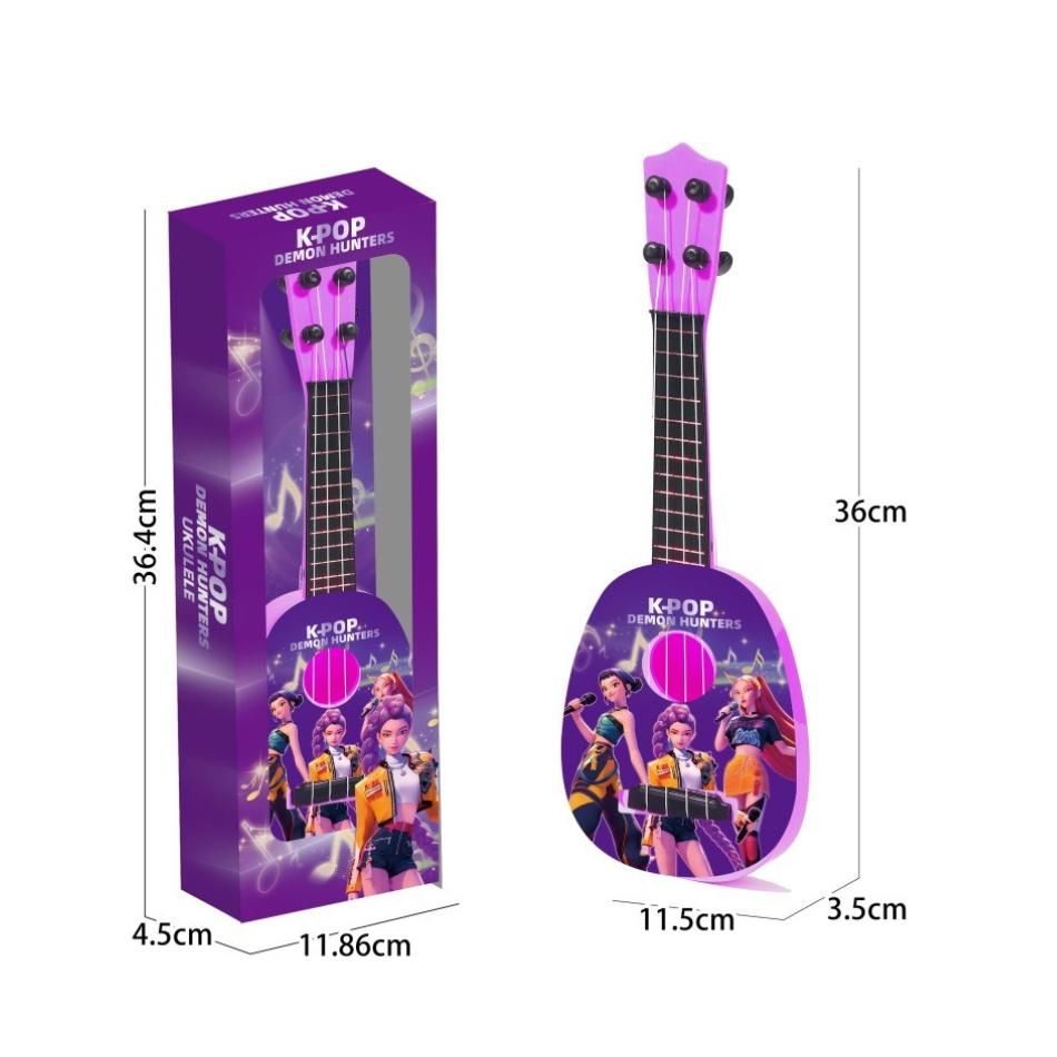 Anime KPop Demon Hunter peripheral Children's Microphone Dazzling 5 Lights Boys and Girls Microphone plays songs Toy Gifts