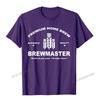 Brewmaster Premium Home Brew Beer Brewing TShirt Camisas Unisex Rife Unisexs T Shirt Normal Tops T Shirt Cotton Hip Hop