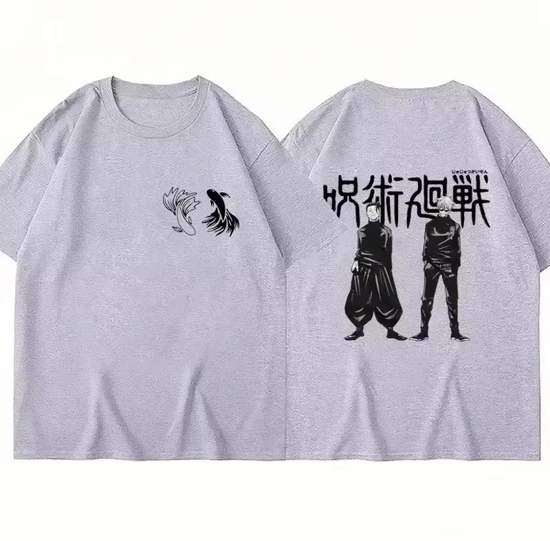 2025 Japonské anime Jujutsu Kaisen Tričko Satoru Gojo Geto Suguru Manga Grafické tričko Ležérní Harajuku Hip Hop Streetwear Topy