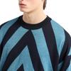 EMPORIO ARMANI Virgin wool Jumper With Oversized Chevron Jacquard 6D1MXQ-1MKFZ-F915