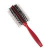 Comolife Easy Volume Up Brush Natural Boar Bristle Hair Half Roll Blow Dry Volume Static Electricity Hair Blow Hair Curly Hair Professional