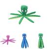 Colorful Octopus Dog Toy With Squeaker And Crinkly Paper