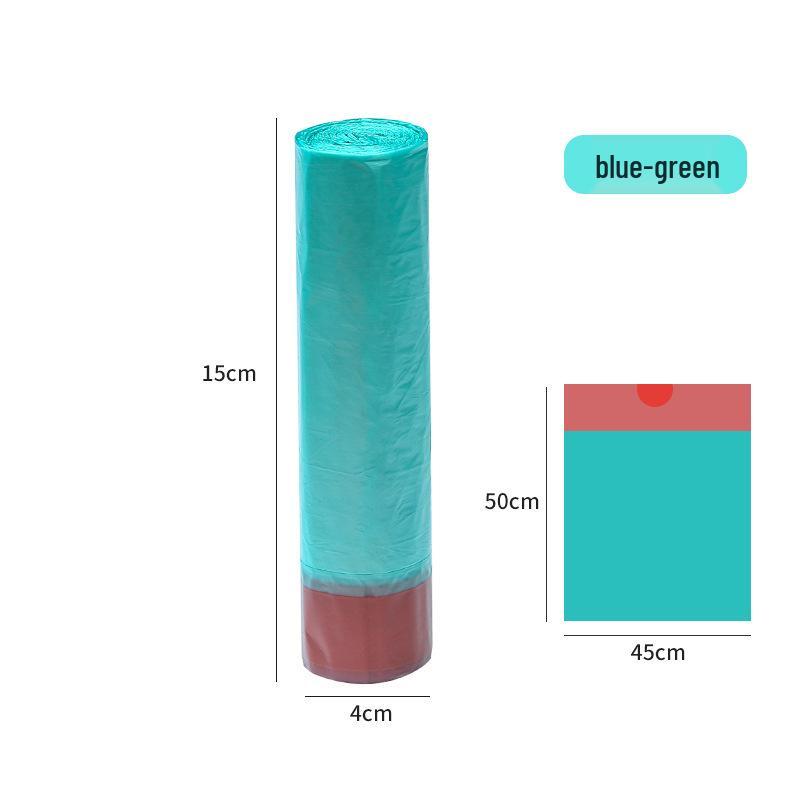 Сверхбольшие Сверхпрочные Мешки для Мусора на Шнурке для Дома, Кухни и Офиса - Черные