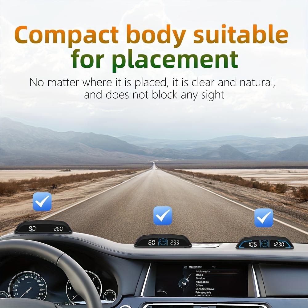 Upgraded G3 GPS Head-Up Display High-Definition Multi-Functional Car HUD USB Charging