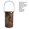 Solar Sunflower Garden Lantern Hollow-Out Waterproof Outdoor LED Hanging Light for Yard Patio Fence Energy-Saving Landscape Lighting