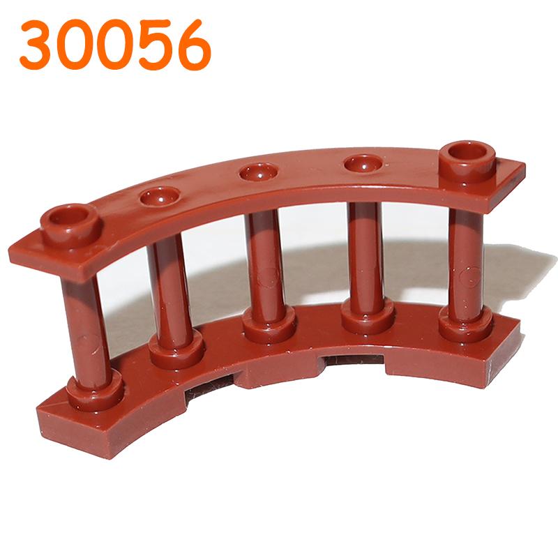 Non-Toxic Fence City Accessories Building Block Moc Part Railing Stair Barrier Ladder Guard Bar Castle Garden Farm Military Assemble Brick