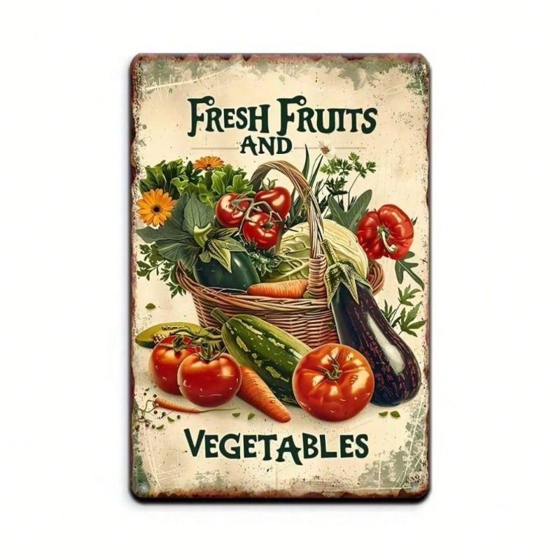 Retro Metal Tin Sign Plaque Home Wall Decor 20x30cm