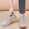 Lightweight Women's Sports Shoes Low-top Design Sense Niche Thick-soled Annual Breathable Versatile Casual Dad Shoes Women's Shoes