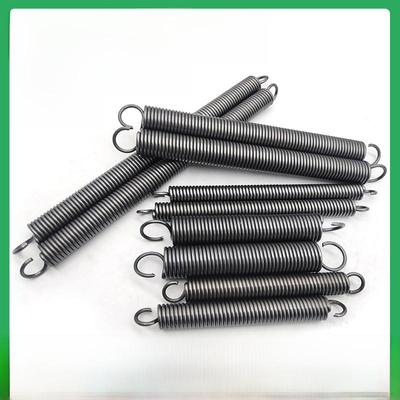 Molla di Tensione Gialla con Ganci per Porta Forno: Diametro Filo 2.5mm, Diametro Esterno 14-22mm, Lunghezza 45-350mm.