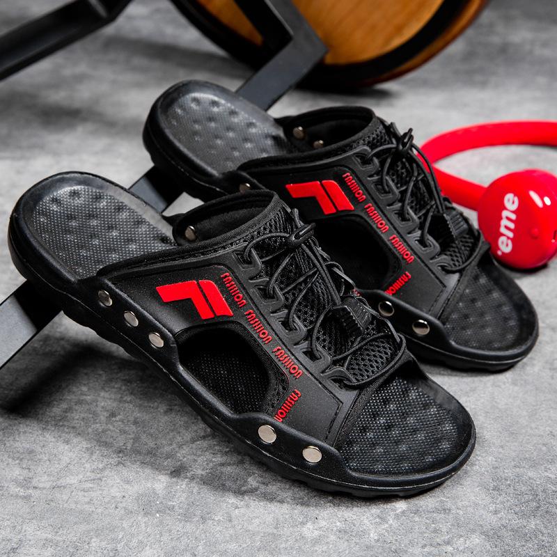 Beach Men's Shoes Open-toed Slippers Vacation Casual Shoes Sandals Casual Shoes