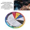 13cm Diameter Tattoo Color Wheel Chart Prevent Discoloration Tattoo Pigment Mixing Guide