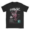 Gorillazed Punk Rock Music Band Unisex Women T Shirt Casual Tee Shirt Short Sleeve Round Neck TShirt 100 Cotton Birthday Gift Top