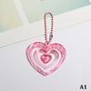Hollow Heart Pendants Photo Album Decoration Key Chain Album Pendant Keychain Keyring Bag Key Decoration