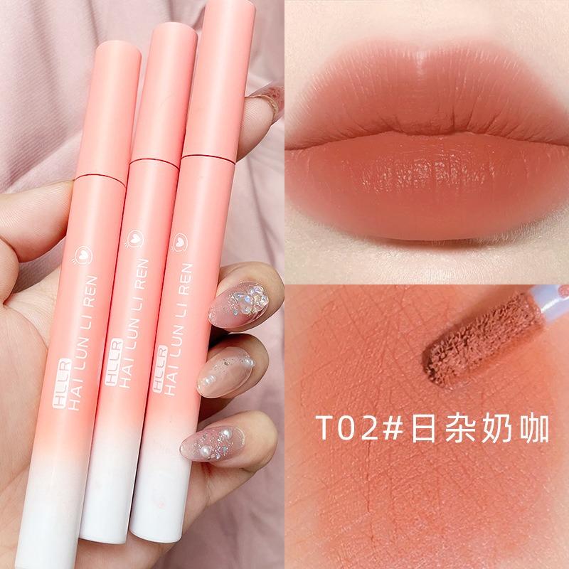 Matte Velvet Lip Glaze Student Brightening Versatile Lipstick Cosmetic