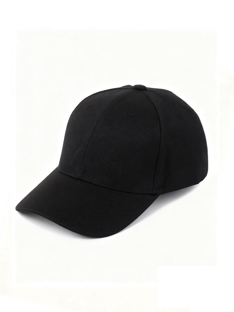 Solid Color Versatile Casual Baseball Cap, Korean Style Sunshade Hat, Sun Protection