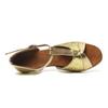 Women's Latin Dance Shoes Satin Ballroom Performance Dance Shoes 5 Color