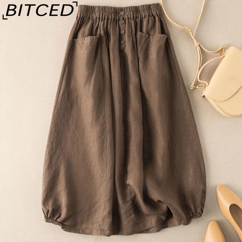 BITCED Women's Fashion Casual Summer Spring Skirt