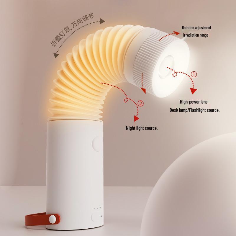 Portable Rechargeable Outdoor Camping Lamp with Strong Light and Long Battery Life for Emergency and Tent Use.