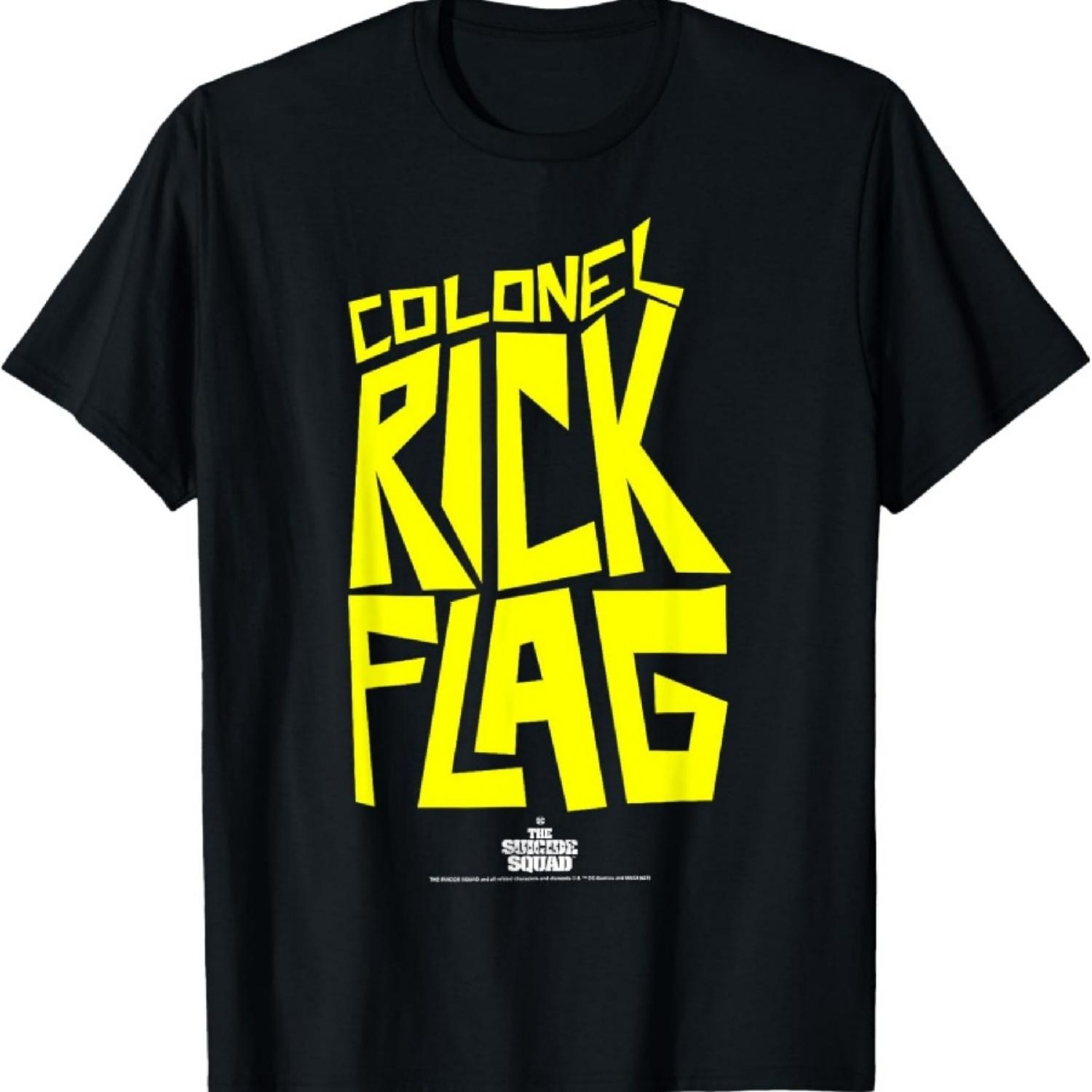 Colonel Rick Flag T-Shirt XXXXXL чёрный