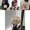 Large Capacity Stylish Shoulder Bag For Women Winter New Design Casual Bucket Bag In Black Silver Khaki Rose Pink Light Pink Blue Green White Colors