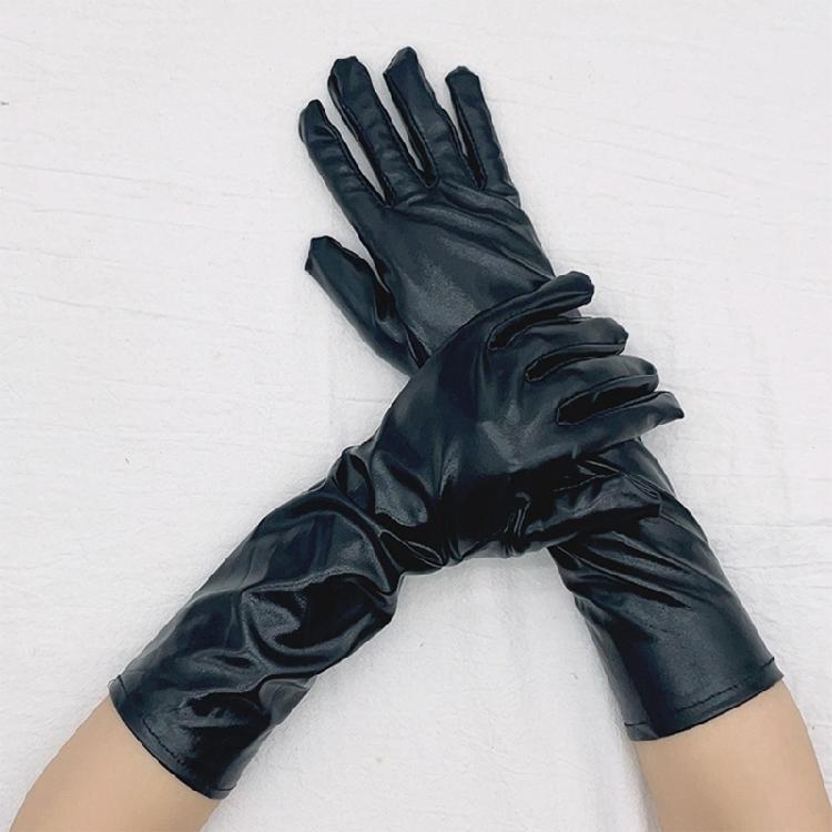 Sexy Metallic Gloves Spandex Gloves for Opera for Women and Girls Gift