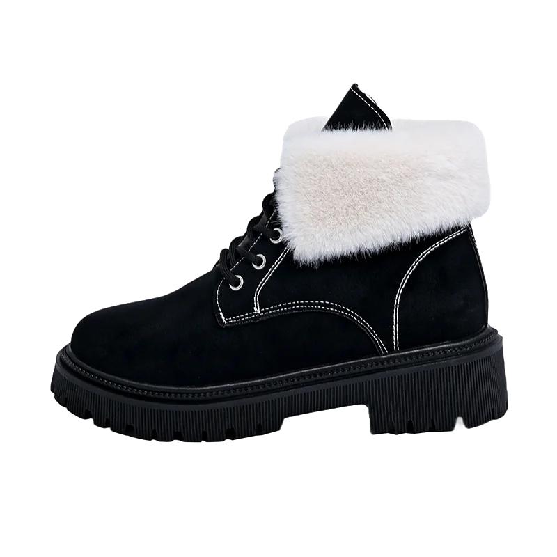 Fashion Autumn-spring Brown Women's Blue Boot Shoes Woman Boots Ankle Boots Woman Sneakers Sport Real Shors Brand Name Comfortable
