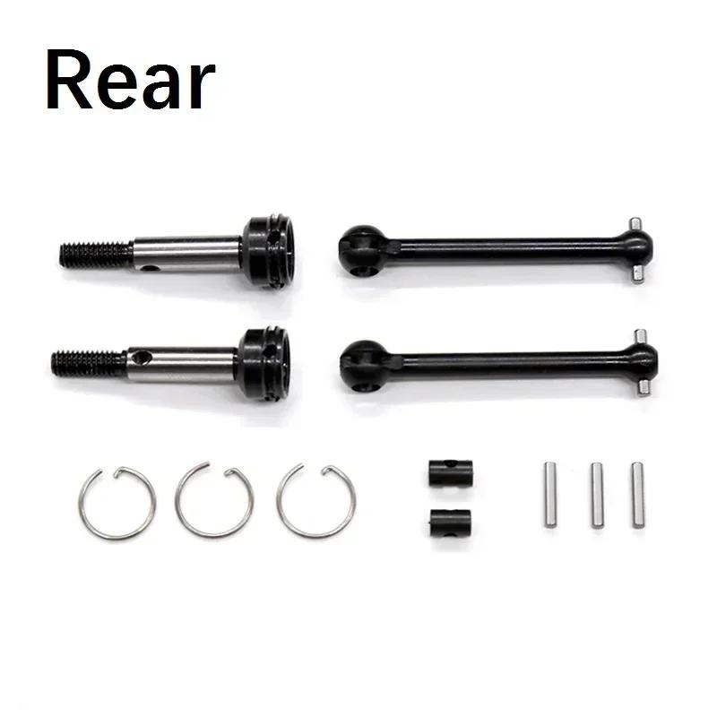 Metal Carbon Fiber Upgrade Parts Kit Drive Shaft Suspension Arm Damper Stay for Tamiya XV01 XV-01 1/10 RC Car Spare Acces