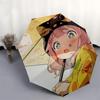 1pc Manga Character Inspired Outdoor Umbrella - Automatic Opening/Closing, Portable 3-Fold Design with 8-Rib Iron Frame - Perfect Gift for Fans, Trave