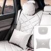 2026 Pour Xpeng G6 P7 G3 G3i G9 P5 X9 X2 N5 F30 H93 2020 2026 Oreiller de Nuque en Daim pour Voiture Appui-tête Oreiller de Soutien Lombaire Protection de la Colonne Vertébrale