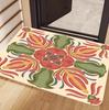 Zerbino Boho Mandala Floreale Stampa Fiore Vintage Antiscivolo Tappetino Ingresso per Porta d'Ingresso Decorazione Casa