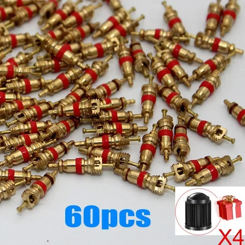 1/100PC Car Tire Valve Core Tool Set Plastic Handle Removal Tools Wrench Screwdriver Wrench Core Tire Repair Hand Tool for Car